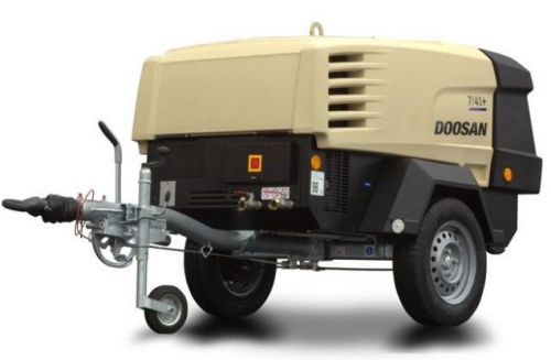 Дизельный компрессор Doosan 7/41+